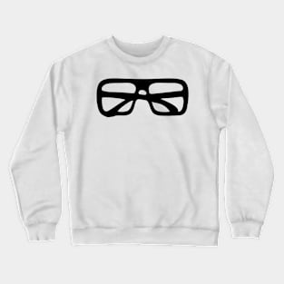 Black Glasses Crewneck Sweatshirt